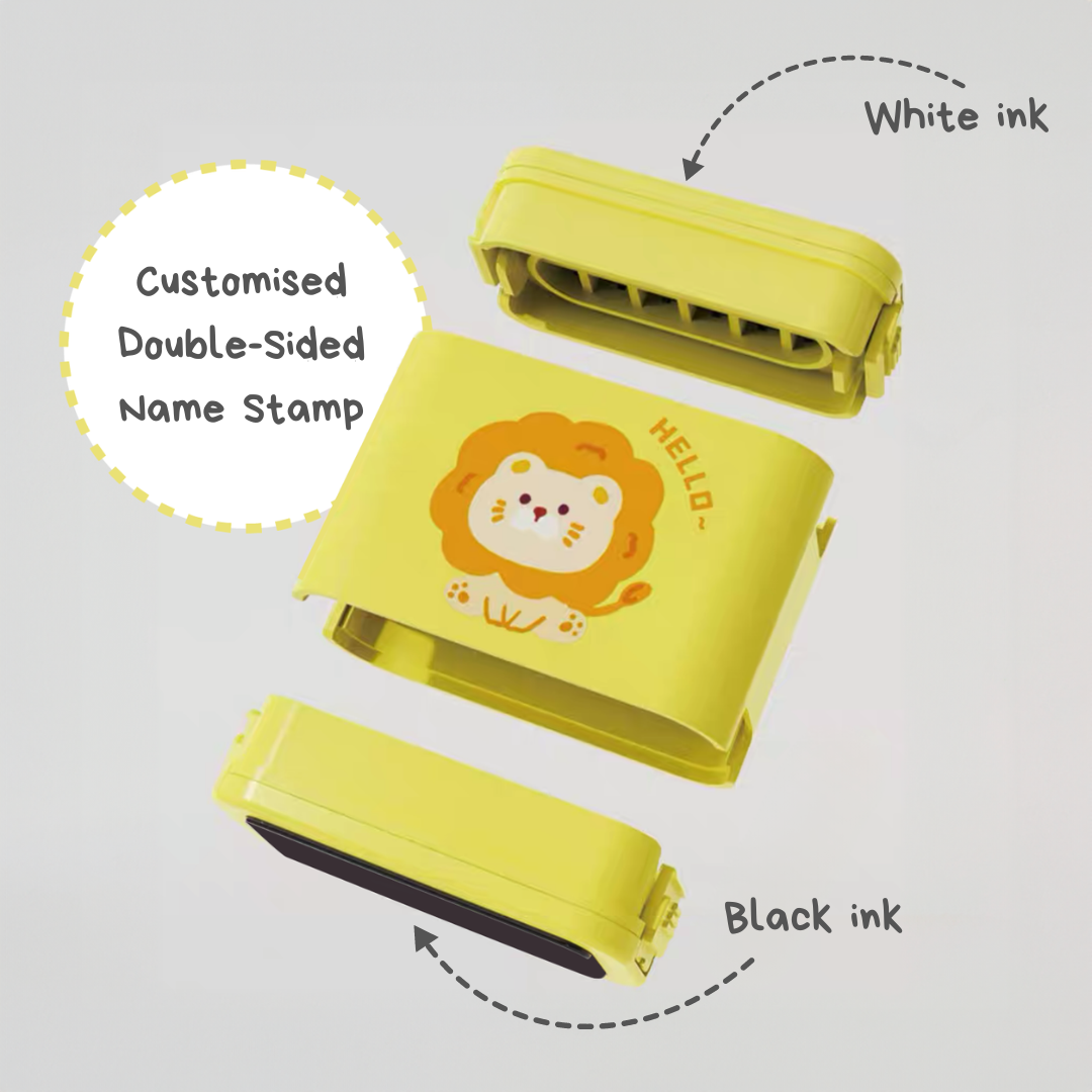 Stampit customised name stamp design options